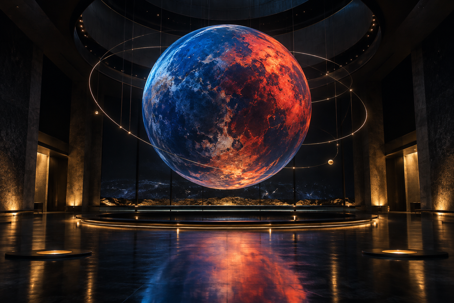Orbit planetarium microsite